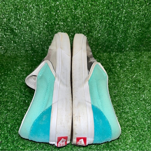 VANS CUSTOMS Cat with Blue Eyes UNISEX Men’s 4.5 Women’s 6 - Picture 3 of 6